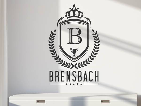 Wandtattoo Brensbach Wappen