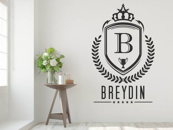 Wandtattoo Breydin Wappen