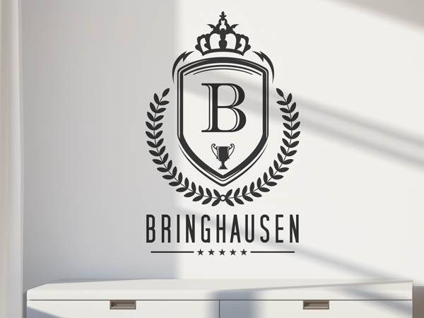 Wandtattoo Bringhausen Wappen