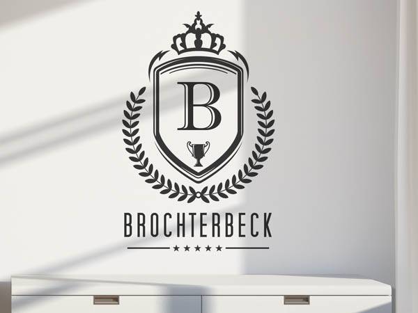 Wandtattoo Brochterbeck Wappen