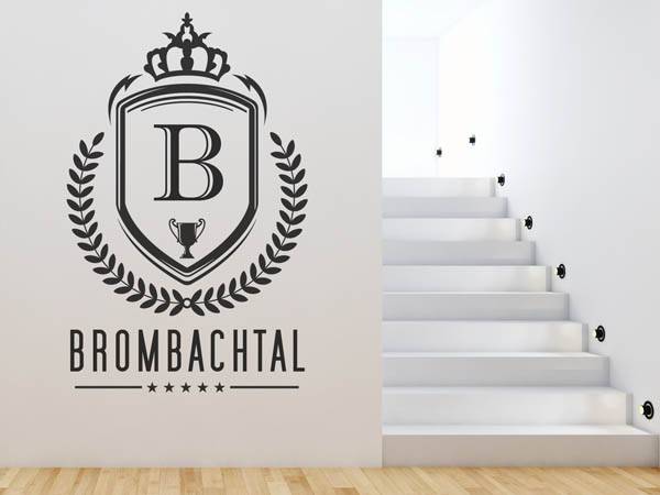 Wandtattoo Brombachtal Wappen