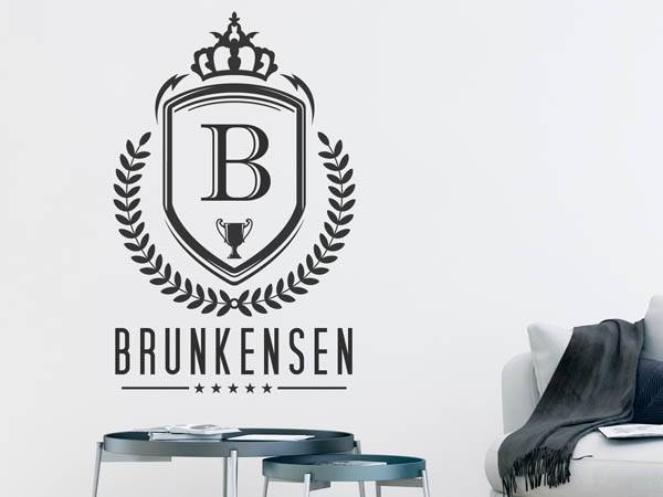 Wandtattoo Brunkensen Wappen