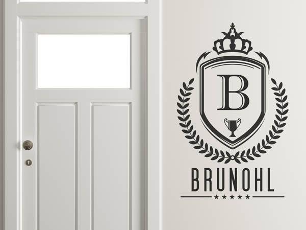 Wandtattoo Brunohl Wappen