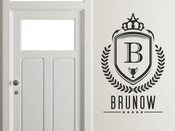 Wandtattoo Brunow Wappen
