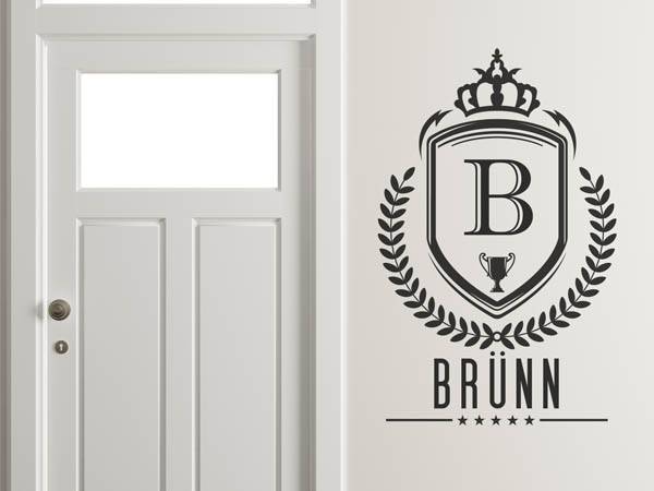 Wandtattoo Brünn Wappen