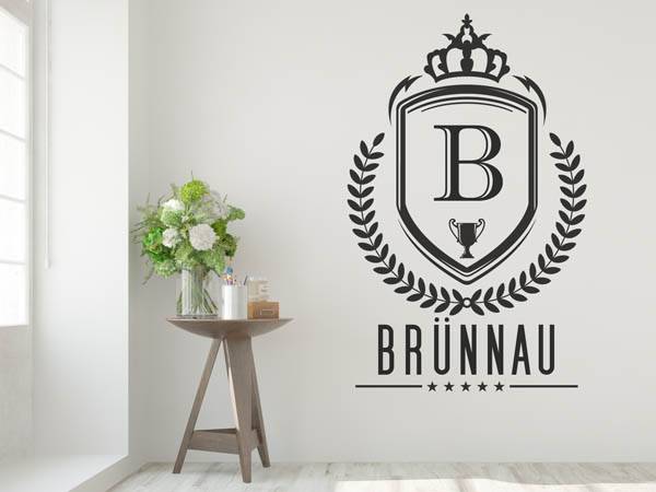 Wandtattoo Brünnau Wappen