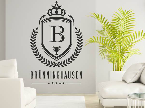 Wandtattoo Brünninghausen Wappen