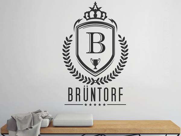 Wandtattoo Brüntorf Wappen
