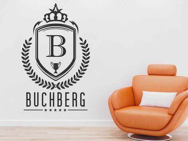 Wandtattoo Buchberg Wappen