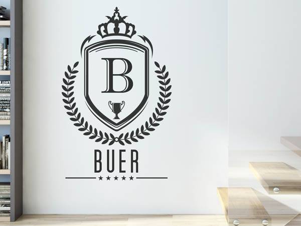 Wandtattoo Buer Wappen