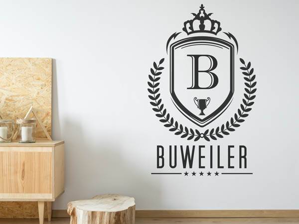 Wandtattoo Buweiler Wappen