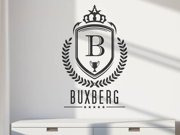 Wandtattoo Buxberg Wappen