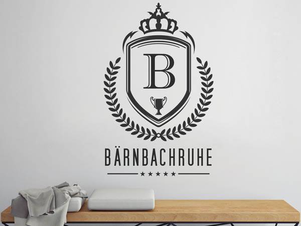 Wandtattoo Bärnbachruhe Wappen