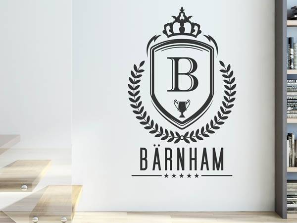 Wandtattoo Bärnham Wappen