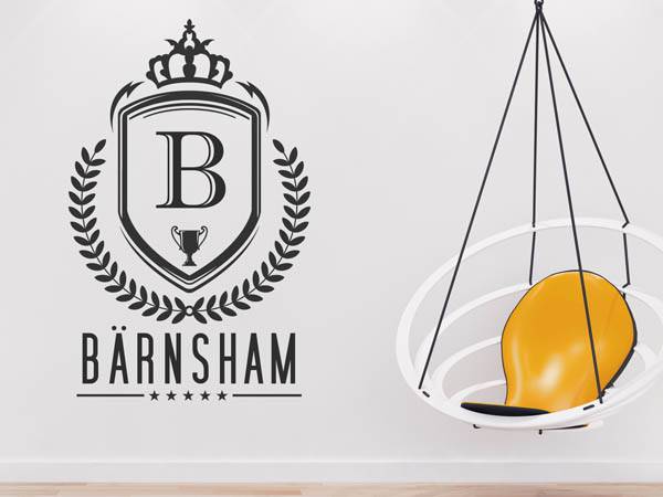 Wandtattoo Bärnsham Wappen
