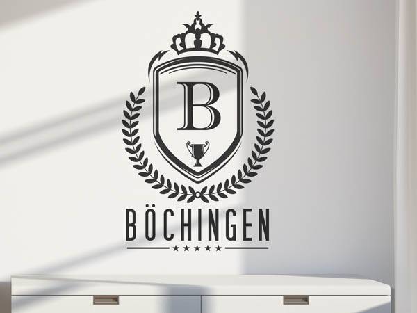 Wandtattoo Böchingen Wappen