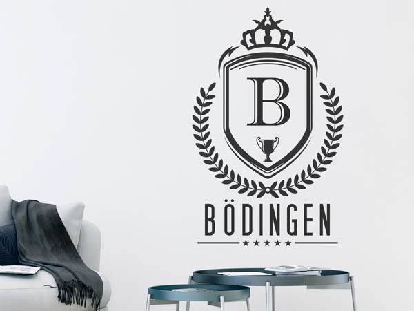 Wandtattoo Bödingen Wappen