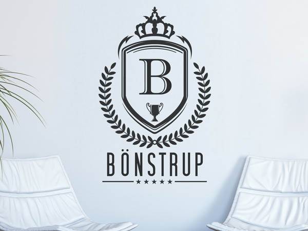 Wandtattoo Bönstrup Wappen