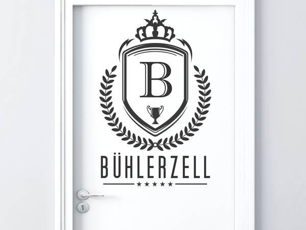 Wandtattoo Bühlerzell Wappen