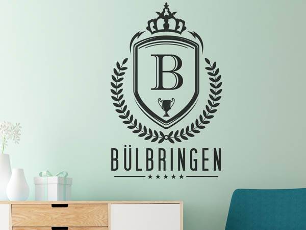 Wandtattoo Bülbringen Wappen