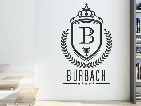 Wandtattoo Bürbach Wappen