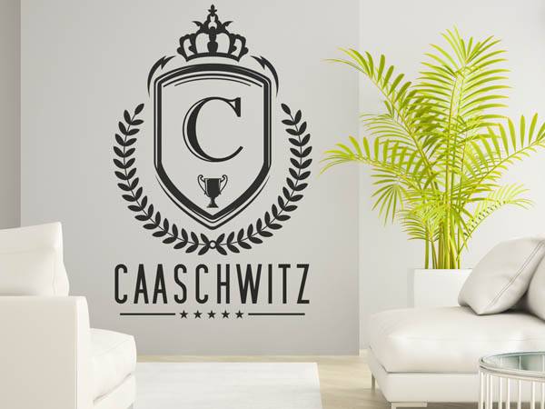 Wandtattoo Caaschwitz Wappen