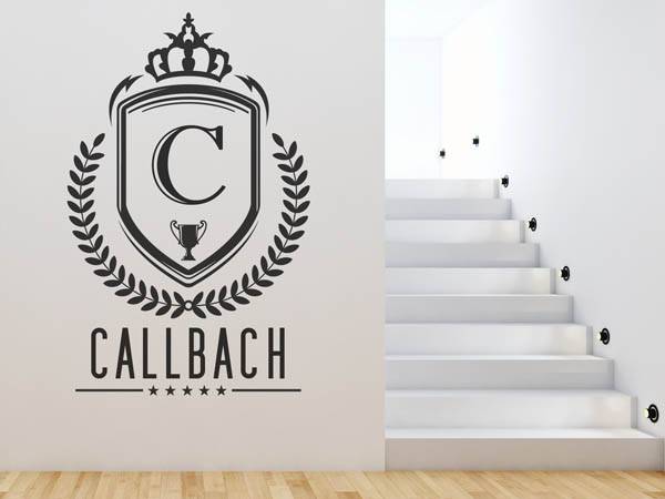 Wandtattoo Callbach Wappen