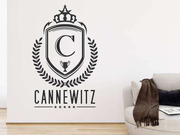 Wandtattoo Cannewitz Wappen