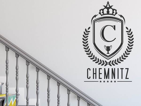 Wandtattoo Chemnitz Wappen