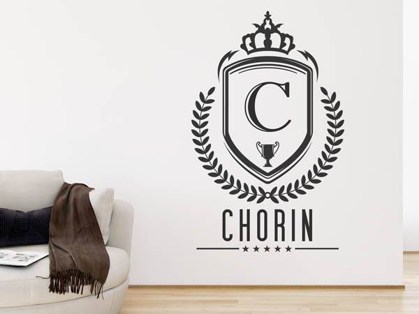 Wandtattoo Chorin Wappen