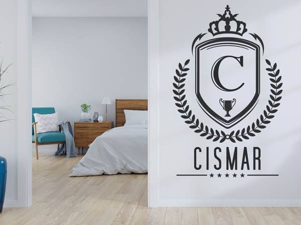 Wandtattoo Cismar Wappen