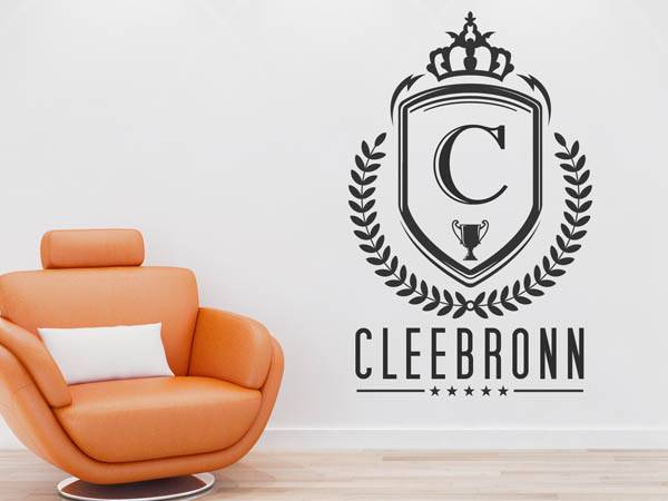 Wandtattoo Cleebronn Wappen