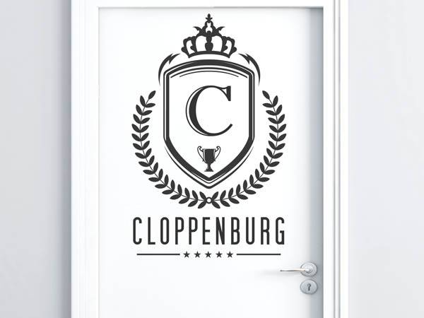 Wandtattoo Cloppenburg Wappen