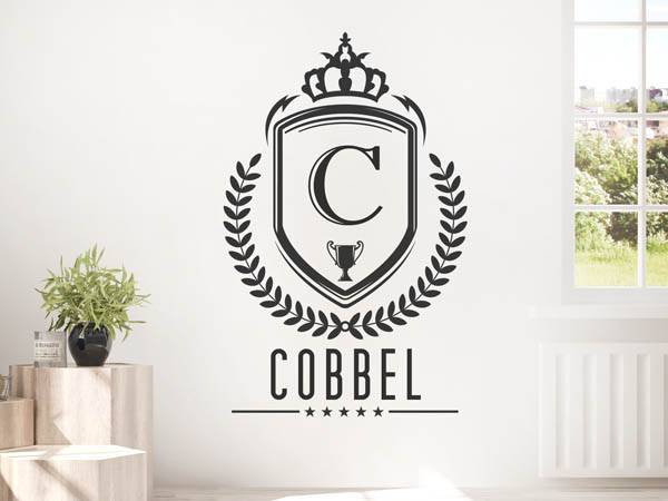 Wandtattoo Cobbel Wappen