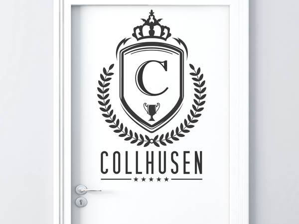 Wandtattoo Collhusen Wappen