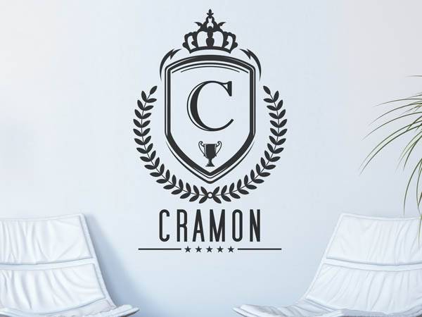 Wandtattoo Cramon Wappen