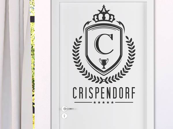 Wandtattoo Crispendorf Wappen