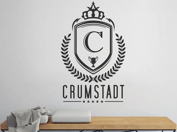 Wandtattoo Crumstadt Wappen