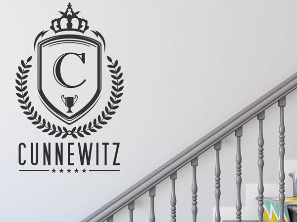 Wandtattoo Cunnewitz Wappen