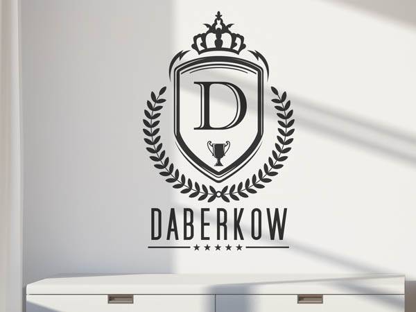 Wandtattoo Daberkow Wappen