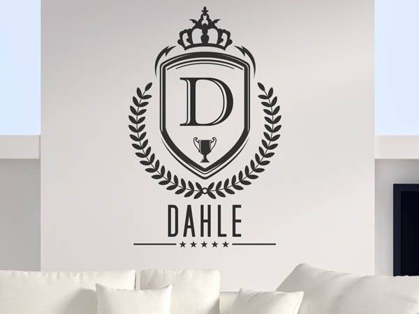 Wandtattoo Dahle Wappen