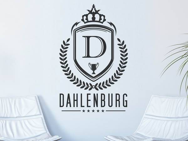 Wandtattoo Dahlenburg Wappen