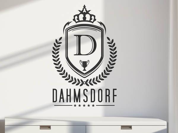Wandtattoo Dahmsdorf Wappen
