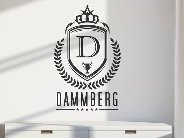 Wandtattoo Dammberg Wappen