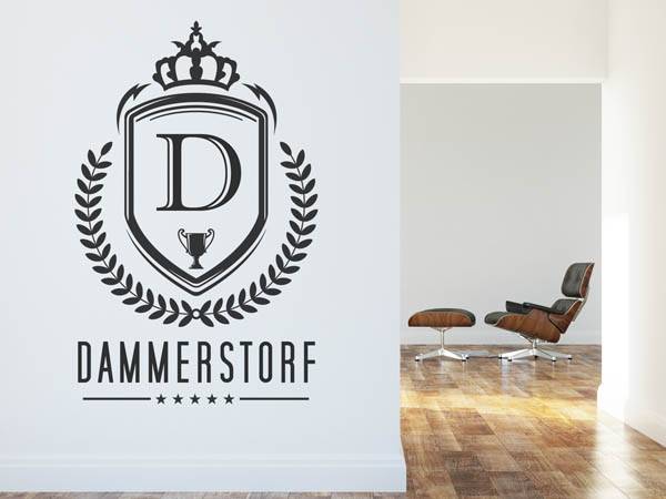 Wandtattoo Dammerstorf Wappen