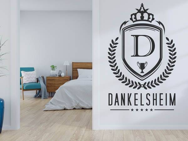 Wandtattoo Dankelsheim Wappen