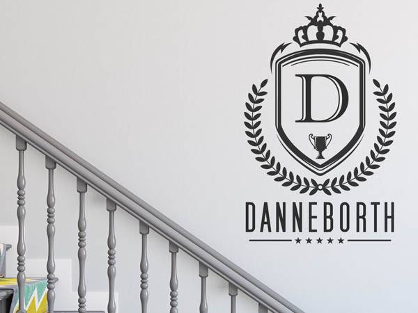Wandtattoo Danneborth Wappen