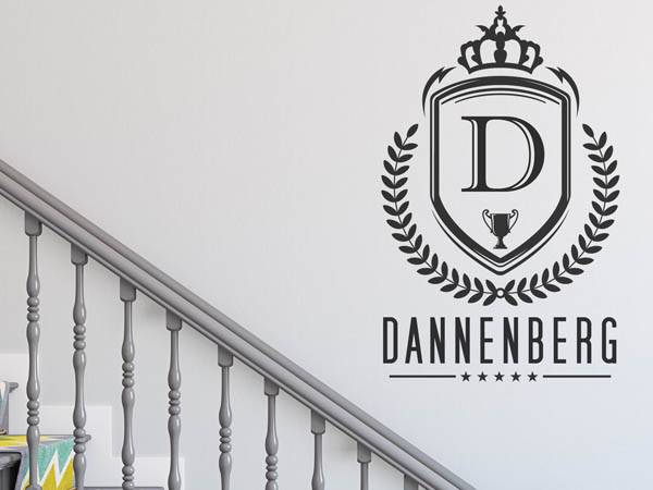 Wandtattoo Dannenberg Wappen