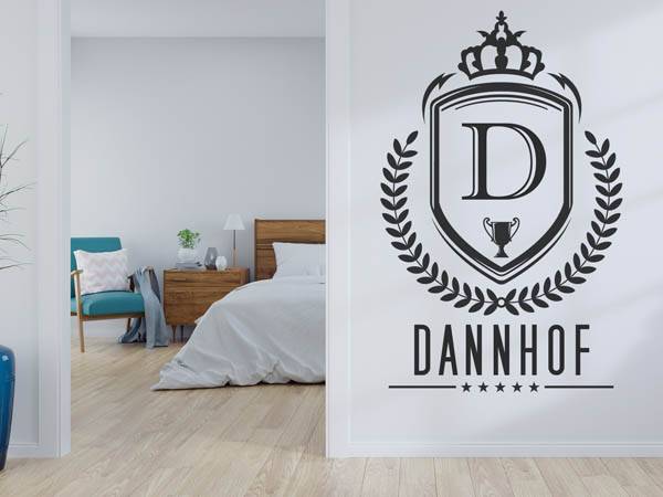 Wandtattoo Dannhof Wappen