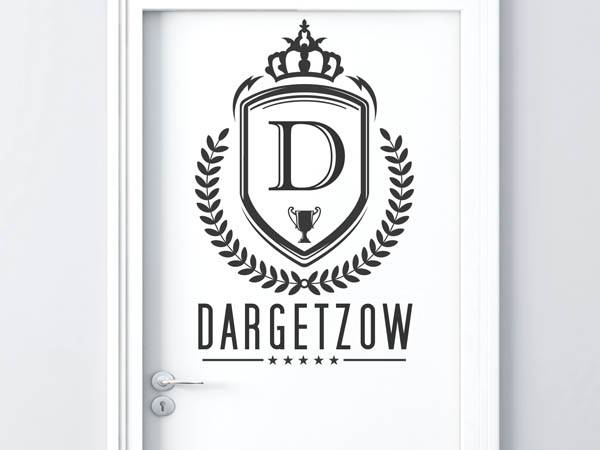 Wandtattoo Dargetzow Wappen